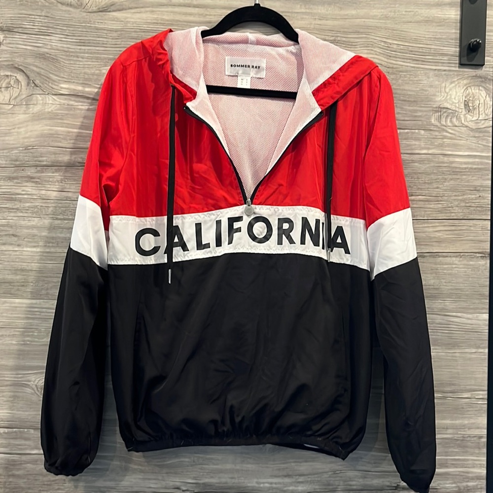 3 for $25💚 Quarter zip windbreaker